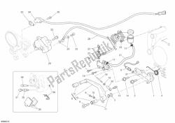 Rear brake system