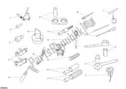 herramientas de servicio de taller, motor ii