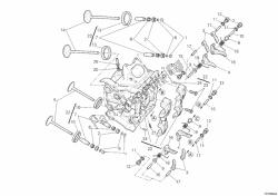 Horizontal cylinder head