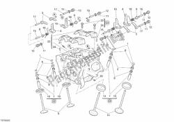 Vertical cylinder head