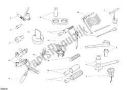 herramientas de servicio de taller, motor ii