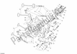 Horizontal cylinder head