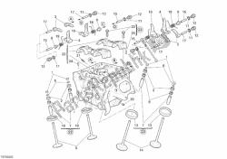 Vertical cylinder head