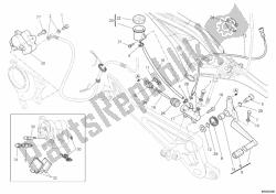 Rear brake system