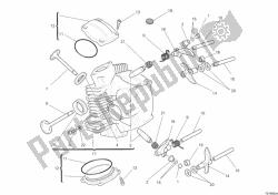 Horizontal cylinder head