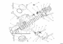 Horizontal cylinder head