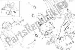 Rear brake system