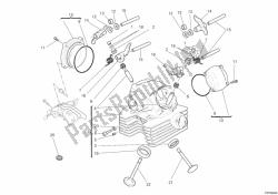 Vertical cylinder head