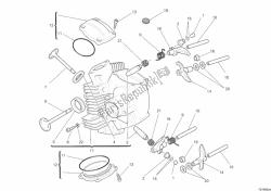 Horizontal cylinder head