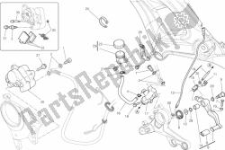 Rear brake system