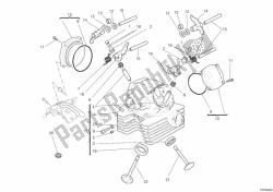 Vertical cylinder head