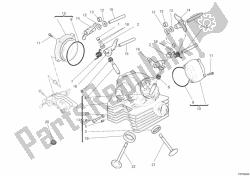 Vertical cylinder head