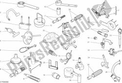 attrezzi di servizio dell'officina, motore