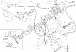 Rear brake system