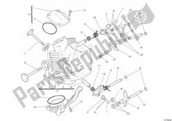 Horizontal cylinder head