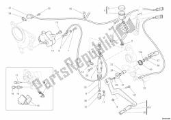 Rear brake system