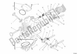 Horizontal cylinder head