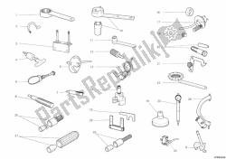 attrezzi di servizio dell'officina, motore