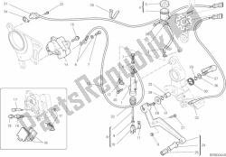 Rear brake system