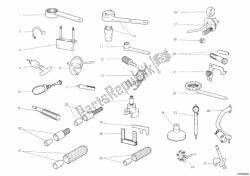 attrezzi di servizio dell'officina, motore