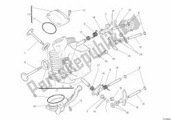 Horizontal cylinder head