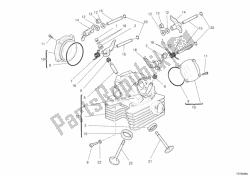 Vertical cylinder head