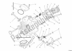 Horizontal cylinder head