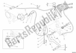 Rear brake system