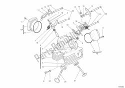 Vertical cylinder head