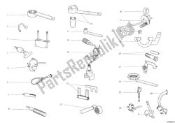 attrezzi di servizio dell'officina, motore