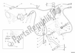 Rear brake system