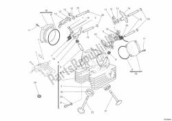 Vertical cylinder head