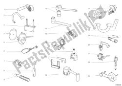 attrezzi di servizio dell'officina, motore