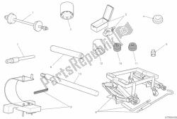 outils de service d'atelier, châssis