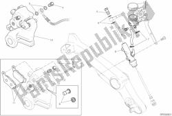 Rear brake system