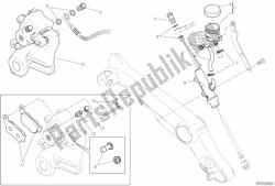 Rear brake system