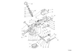 Horizontal cylinder head