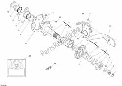 HUB, REAR WHEEL