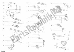 attrezzi di servizio dell'officina, motore