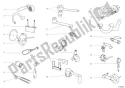 herramientas de servicio de taller, motor