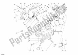 Vertical cylinder head