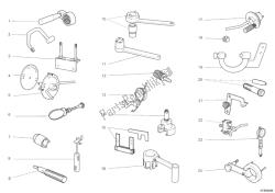 attrezzi di servizio dell'officina, motore