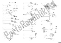 attrezzi di servizio dell'officina, motore