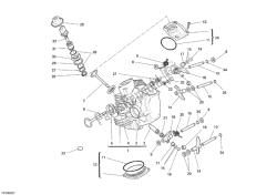 pozioma głowica cylindra