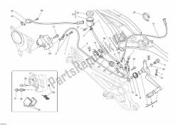 Rear brake system