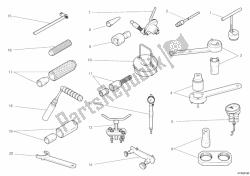 herramientas de servicio de taller, motor ii