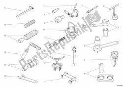 herramientas de servicio de taller, motor ii