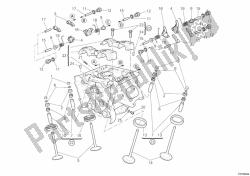 Vertical cylinder head