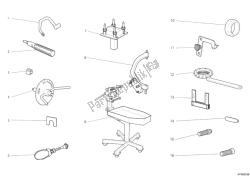 herramientas de servicio de taller, motor i