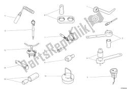 herramientas de servicio de taller, motor ii